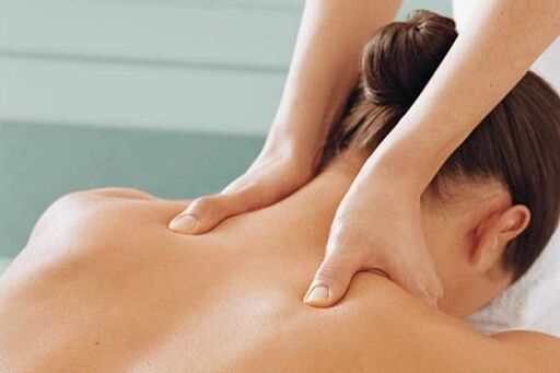 Cervical osteochondrosis massage