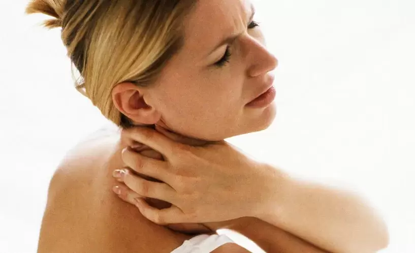 neck pain due to osteochondrosis